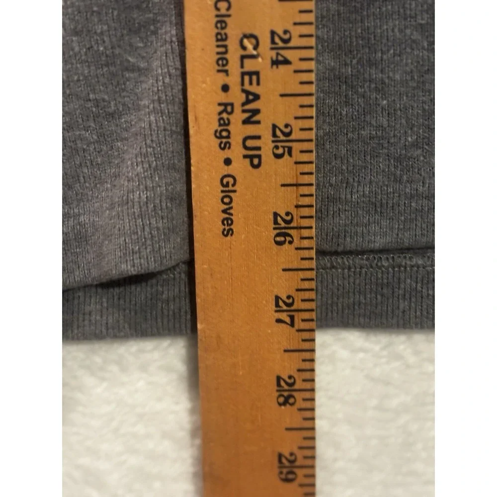 Vintage Polo Ralph Lauren Mens XL Sweater 1/4 Zip Pullover Logo Gray Long Sleeve